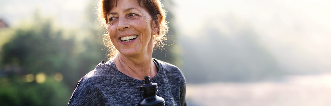 Woman exercising