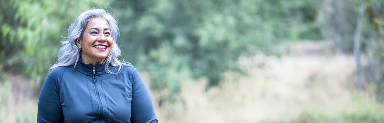 Woman in Park