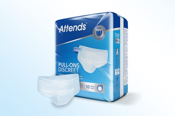 Attends Pull-Ons Discreet Underwear Attends Pull-Ons Discreet Underwear