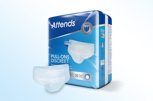 Attends Pull-Ons Discreet Underwear