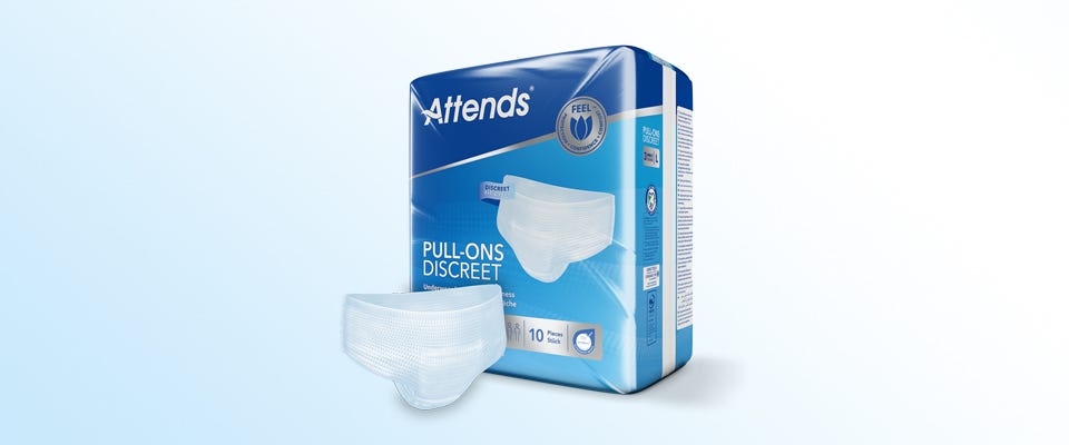 Attends Pull-Ons Discreet Underwear